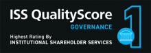 ISS QualityScore Badge Governance Logo